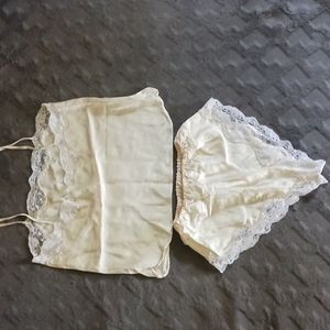 Silk, Lace and Rhinestones Lingerie Set